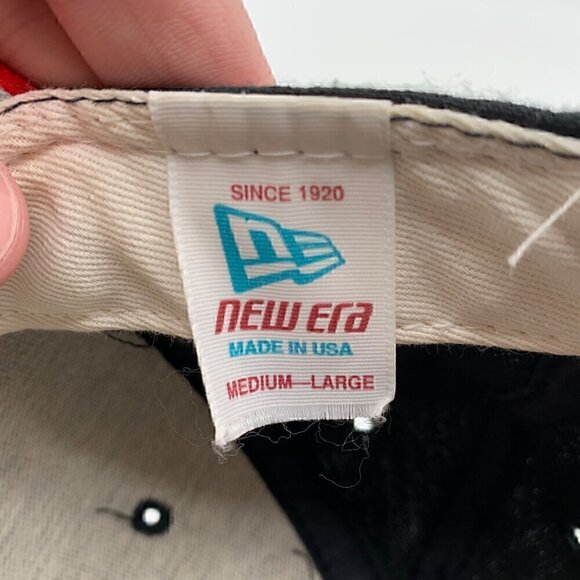 Pittsburgh Pirates MLB Vintage Signed Black Red New Era Snapback Hat M/L - Picture 5 of 6